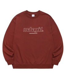 『mahagrid/マハグリッド』THIRD LOGO CREWNECK/サードロゴクルーネック スウェットシャツ トレーナー