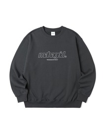 『mahagrid/マハグリッド』THIRD LOGO CREWNECK/サードロゴクルーネック スウェットシャツ トレーナー