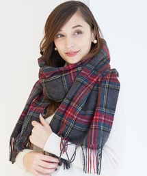 green label relaxing | GC ウールチェックマフラー(マフラー)