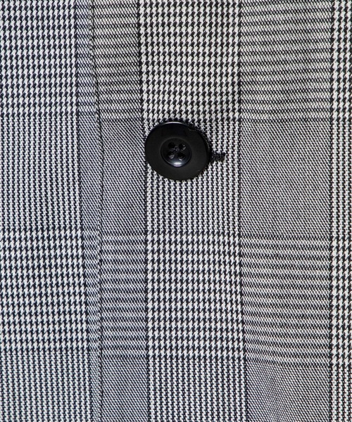 WEGO(ウィゴー)の「WEGO/【セットアップ対応商品】クラシックチェックステンカラーコート(ステンカラーコート・メンズ・グレー系その他・LARGE/MEDIUM)」の11枚目の写真