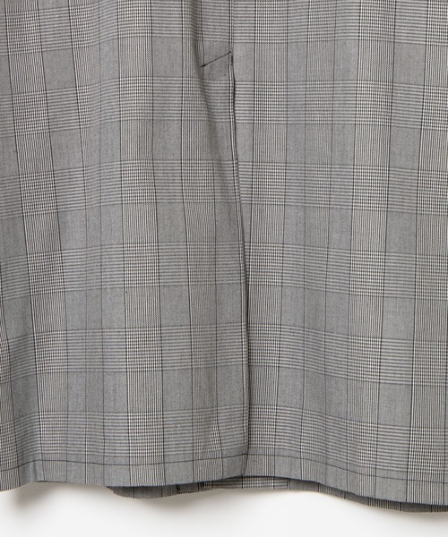 WEGO(ウィゴー)の「WEGO/【セットアップ対応商品】クラシックチェックステンカラーコート(ステンカラーコート・メンズ・グレー系その他・LARGE/MEDIUM)」の21枚目の写真