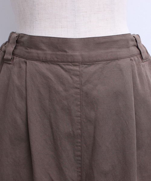 aimer le mieux（エメルミュー）の「aimer　綿テンセルタックストレートパンツ（その他パンツ・レディース・カーキ/オフホワイト/ネイビー・FREE）」の18枚目の写真