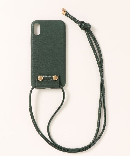 c.u.l（シーユーエル）の「【c.u.l】PUレザー スマホショルダー 斜め掛け 無地 シンプル iPhoneカバー アイフォンケース ipc556（スマホケース/カバー・レディース・ブラック/ブラウン/グリーン・P/K/A/J/N/O/D/I/V/U/T）」の7枚目の写真