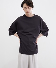 Lui's | ハイクオリティ7分袖BIGTシャツ(Tシャツ/カットソー)