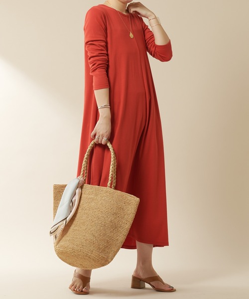 SHENERY(シーナリー)の「配色ストライプスカーフ(バンダナ/スカーフ・レディース・ピンク/イエロー・FREE)」の9枚目の写真