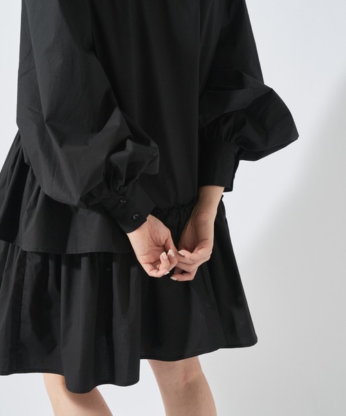 Chico(チコ)の「ランダムティアードチュニック(チュニック・レディース・ブラック/ミント/ホワイト・FREE)」の11枚目の写真