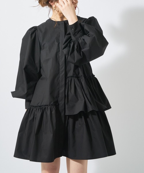 Chico(チコ)の「ランダムティアードチュニック(チュニック・レディース・ブラック/ミント/ホワイト・FREE)」の7枚目の写真