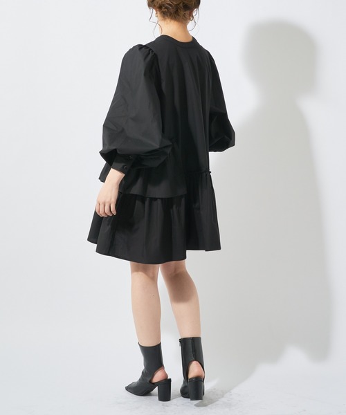 Chico(チコ)の「ランダムティアードチュニック(チュニック・レディース・ブラック/ミント/ホワイト・FREE)」の8枚目の写真