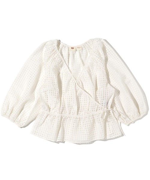 Levi's（リーバイス）の「DELILAH WRAP TOP SUGAR SWIZZLE（シャツ/ブラウス・レディース・マルチ・S/XS/M/L）」の6枚目の写真