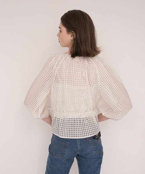 Levi's（リーバイス）の「DELILAH WRAP TOP SUGAR SWIZZLE（シャツ/ブラウス・レディース・マルチ・S/XS/M/L）」の12枚目の写真