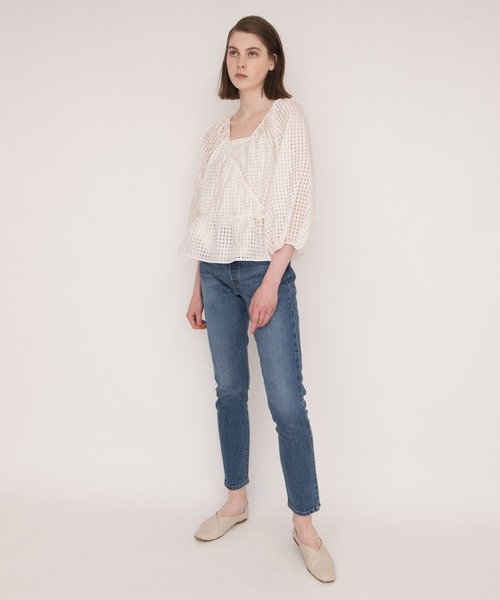 Levi's（リーバイス）の「DELILAH WRAP TOP SUGAR SWIZZLE（シャツ/ブラウス・レディース・マルチ・S/XS/M/L）」の13枚目の写真