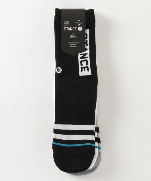 STANCE（スタンス）の「STANCE/スタンス キッズソックス OG ST 3足組 K526A20OSK（ソックス/靴下・キッズ・マルチ・L/M）」の6枚目の写真