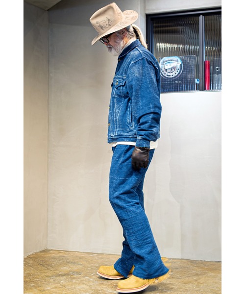 OUTLET SALE- 訳あり品など大放出 SEVESKIG(セヴシグ) デニムセットアップ パンツ