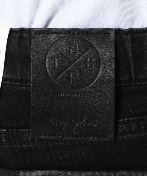 surt（サート）の「SURT（サート）LEOPARD DENIM/レオパードストレッチデニム（デニムパンツ・メンズ・ブラック・SMALL/MEDIUM/LARGE/X-LARGE/X-SMALL）」の13枚目の写真