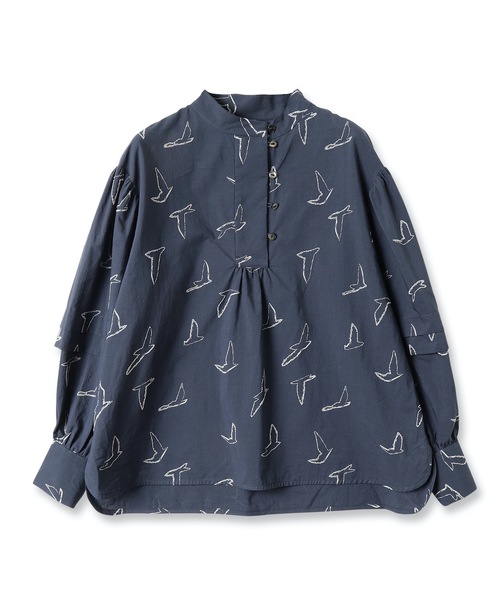 rikolekt(リコレクト)の「birds ブラウス(シャツ/ブラウス・レディース・ネイビー/キナリ・0/1)」の14枚目の写真