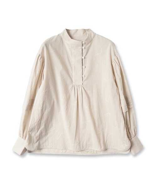 rikolekt(リコレクト)の「birds ブラウス(シャツ/ブラウス・レディース・ネイビー/キナリ・0/1)」の21枚目の写真