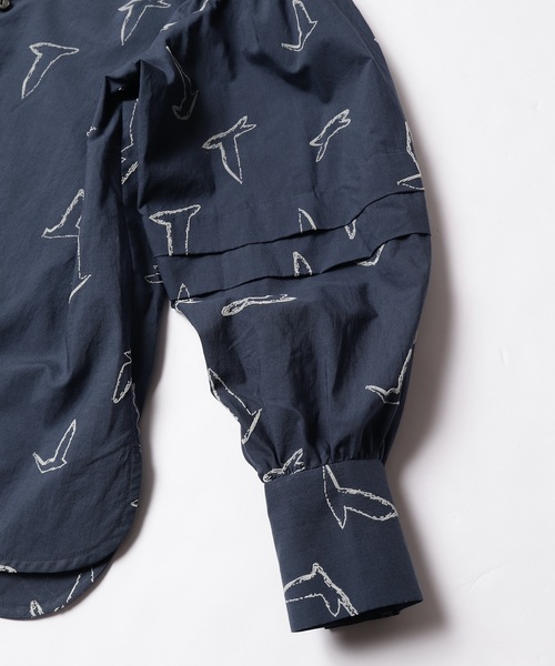 rikolekt(リコレクト)の「birds ブラウス(シャツ/ブラウス・レディース・ネイビー/キナリ・0/1)」の18枚目の写真