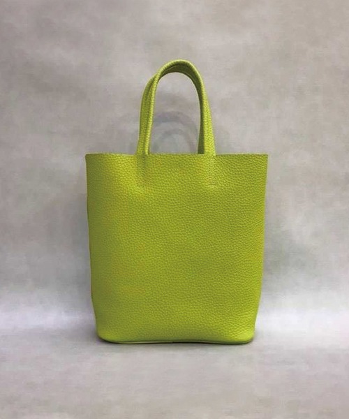 LAVEANGE（ラビアンジェ）の「牛革/CREME JARU BAG（トートバッグ・レディース・ライトグレー/サックスブルー/ピンク/イエロー/グリーン・FREE）」の4枚目の写真