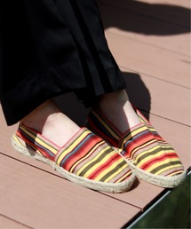 【La Maison de L’Espadrille】マルチボーダースリッポン