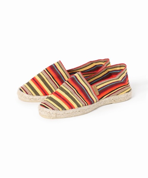 JOINT WORKS(ジョイントワークス)の「【La Maison de L’Espadrille】マルチボーダースリッポン(スリッポン・レディース・ピンク/イエロー・38/36/37)」の13枚目の写真