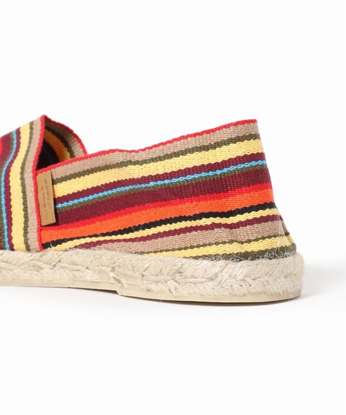 JOINT WORKS(ジョイントワークス)の「【La Maison de L’Espadrille】マルチボーダースリッポン(スリッポン・レディース・ピンク/イエロー・38/36/37)」の8枚目の写真