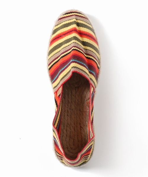 JOINT WORKS(ジョイントワークス)の「【La Maison de L’Espadrille】マルチボーダースリッポン(スリッポン・レディース・ピンク/イエロー・38/36/37)」の12枚目の写真