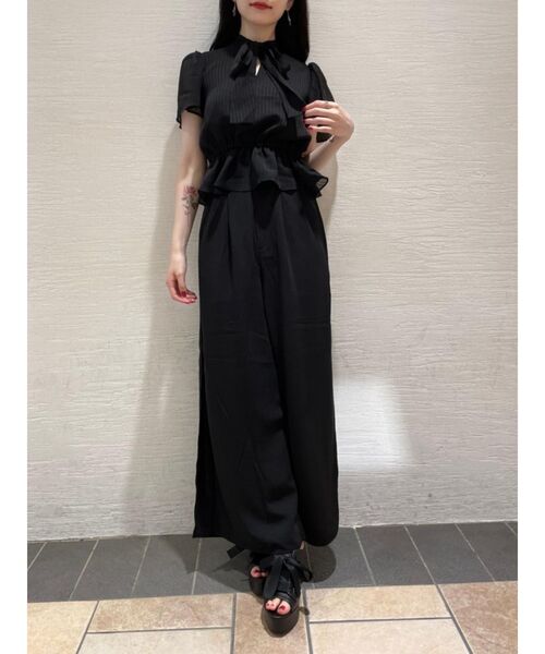 EATME(イートミー)の「ボウタイブラウス(シャツ/ブラウス・レディース・ブラック/オフホワイト/その他1・FREE)」の10枚目の写真