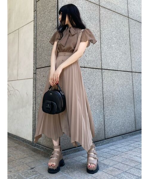 EATME(イートミー)の「ボウタイブラウス(シャツ/ブラウス・レディース・ブラック/オフホワイト/その他1・FREE)」の8枚目の写真