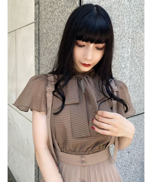 EATME(イートミー)の「ボウタイブラウス(シャツ/ブラウス・レディース・ブラック/オフホワイト/その他1・FREE)」の16枚目の写真