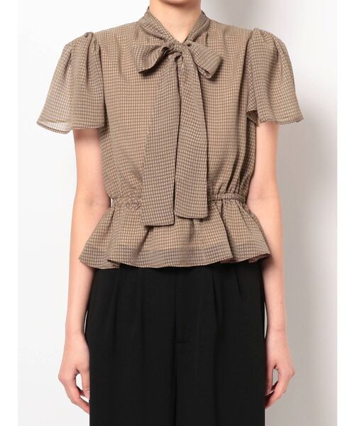 EATME(イートミー)の「ボウタイブラウス(シャツ/ブラウス・レディース・ブラック/オフホワイト/その他1・FREE)」の21枚目の写真