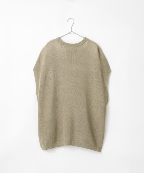 U.S. POLO ASSN.(ユーエスポロアッスン)の「U.S. POLO ASSN. / ユーエスポロアッスン 別注 ルーズオーバーサイズ ロゴ刺繍 ニットベスト(ベスト・メンズ・ブラック/ベージュ/グレー/オフホワイト/サックスブルー/ミント・M/L)」の21枚目の写真