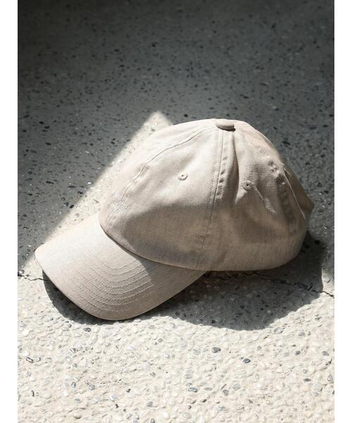 AMERICAN HOLIC（アメリカンホリック）の「刺繍キャップ　＊＊●（キャップ・レディース・ベージュ/グレー/サックスブルー・FREE）」の13枚目の写真
