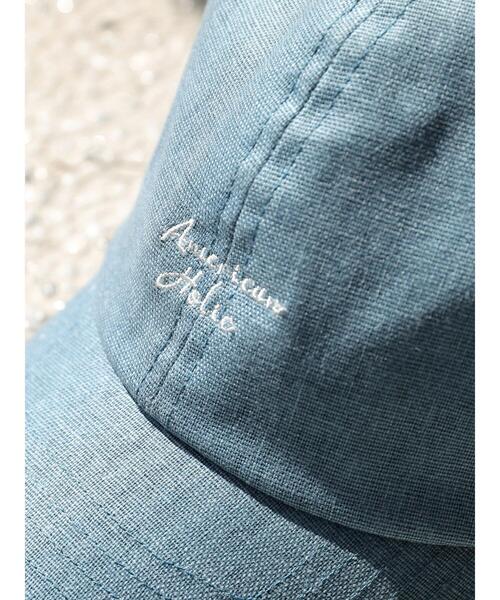 AMERICAN HOLIC（アメリカンホリック）の「刺繍キャップ　＊＊●（キャップ・レディース・ベージュ/グレー/サックスブルー・FREE）」の15枚目の写真