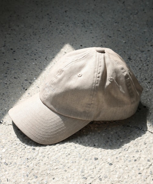 AMERICAN HOLIC（アメリカンホリック）の「刺繍キャップ　＊＊●（キャップ・レディース・ベージュ/グレー/サックスブルー・FREE）」の3枚目の写真