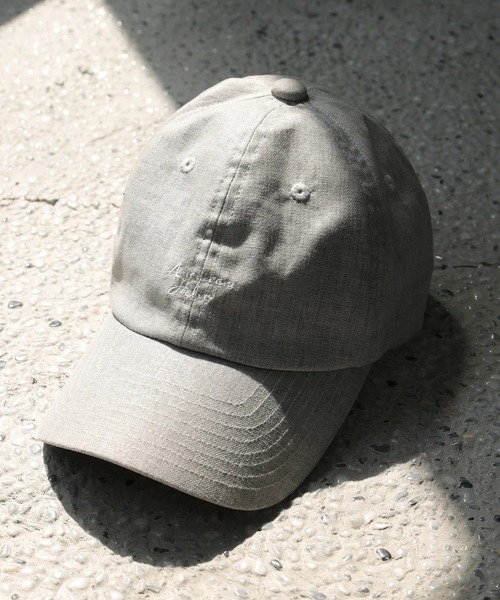 AMERICAN HOLIC（アメリカンホリック）の「刺繍キャップ　＊＊●（キャップ・レディース・ベージュ/グレー/サックスブルー・FREE）」の2枚目の写真