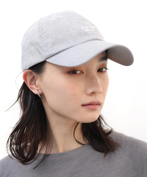 AMERICAN HOLIC（アメリカンホリック）の「刺繍キャップ　＊＊●（キャップ・レディース・ベージュ/グレー/サックスブルー・FREE）」の6枚目の写真