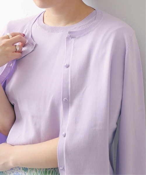 La TOTALITE(ラトータリテ)の「《追加》コットンHITWISTアンサンブル【手洗い可能】◆(アンサンブル・レディース・ナチュラル/オレンジ/ネイビー/グレー/パープル・FREE)」の4枚目の写真