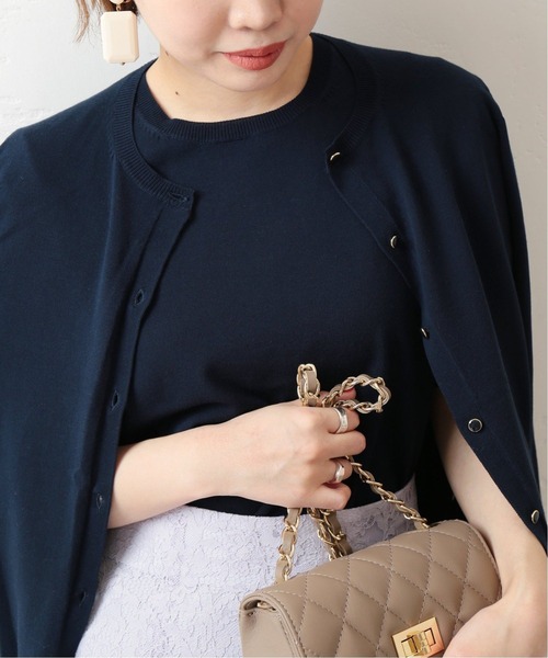 La TOTALITE(ラトータリテ)の「《追加》コットンHITWISTアンサンブル【手洗い可能】◆(アンサンブル・レディース・ナチュラル/オレンジ/ネイビー/グレー/パープル・FREE)」の3枚目の写真