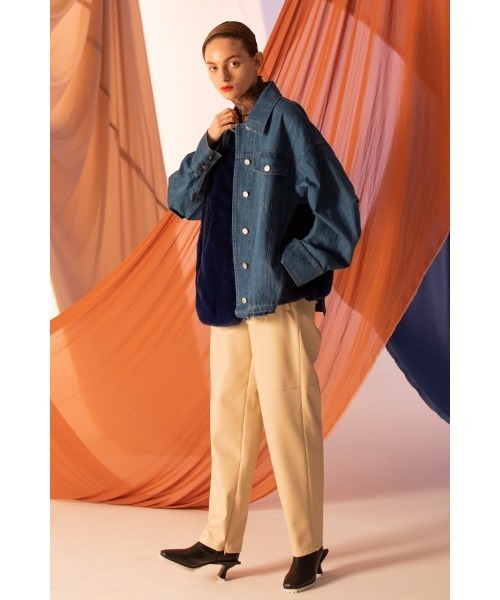 AULA AILA（アウラアイラ）の「エコファーミックスデニムジャケット