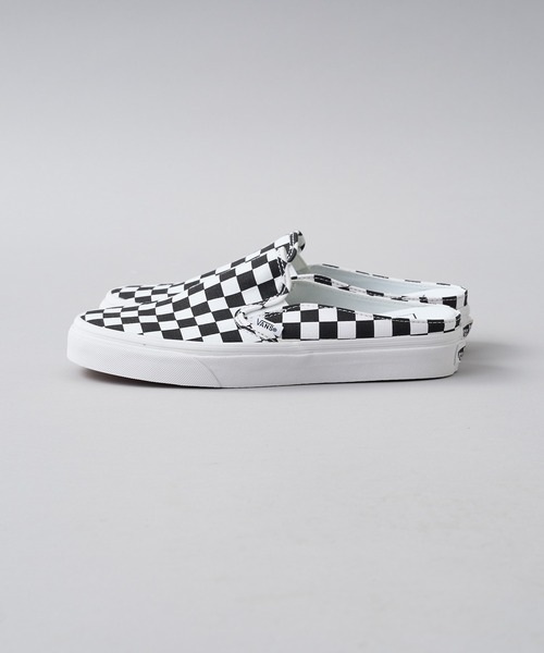 VANS（バンズ）の「＃【VANS/ ヴァンズ】チェッカースリッポンミュール（スリッポン・レディース・ブラック・6.5/6/5.5）」の10枚目の写真