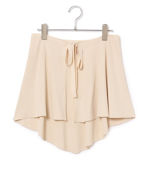 ADAM ET ROPE'（アダムエロペ）の「ラッフルベルト付ニットスカート（スカート・レディース・ダークブラウン/ホワイト系その他5・FREE）」の15枚目の写真