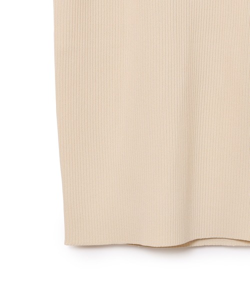 ADAM ET ROPE'（アダムエロペ）の「ラッフルベルト付ニットスカート（スカート・レディース・ダークブラウン/ホワイト系その他5・FREE）」の8枚目の写真