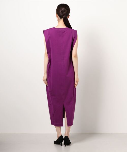 LOWRYS FARM（ローリーズファーム）の「ＵＳＡソデタックノースリーブワンピース　949192（ワンピース・レディース・オフホワイト/ブラック/グリーン/パープル・FREE）」の8枚目の写真