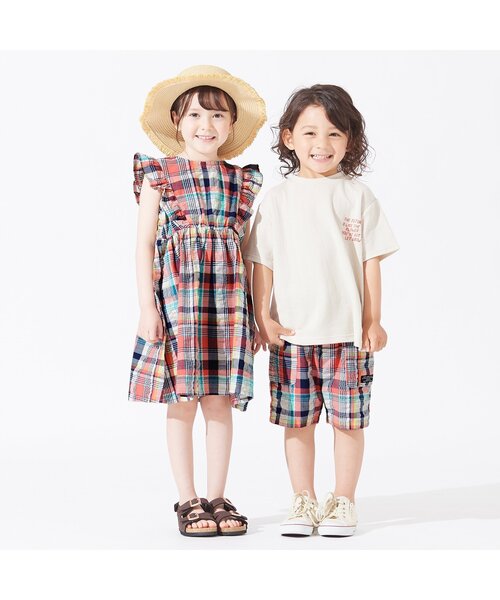 BREEZE（ブリーズ）の「クレイジーリンクパンツ（その他パンツ・キッズ・ブルー/レインボー/ストライプ・90/100/110/120/80/130/140/150）」の9枚目の写真