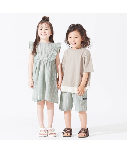 BREEZE（ブリーズ）の「クレイジーリンクパンツ（その他パンツ・キッズ・ブルー/レインボー/ストライプ・90/100/110/120/80/130/140/150）」の12枚目の写真