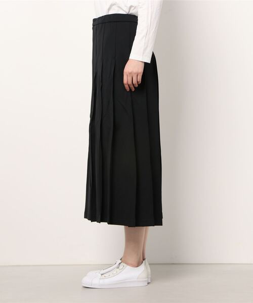Y-3 - 3-Stripes Track Skirt トラックスカート Y-3: Black 3-Stripes Track Maxi Skirt | SSENSE
