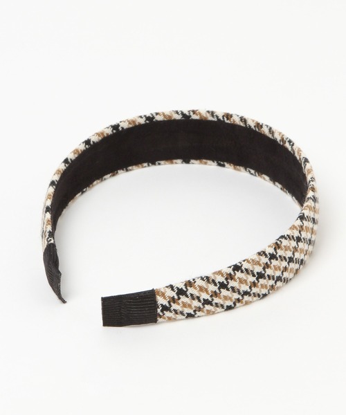 Heather（ヘザー）の「アソートカチューシャ　216268（カチューシャ・レディース・ブラック系その他/ゼブラ/チェック・ONE SIZE）」の4枚目の写真