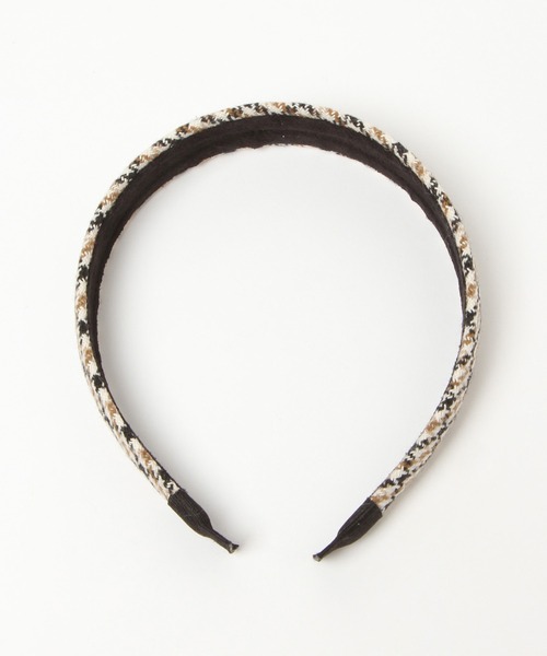 Heather（ヘザー）の「アソートカチューシャ　216268（カチューシャ・レディース・ブラック系その他/ゼブラ/チェック・ONE SIZE）」の5枚目の写真