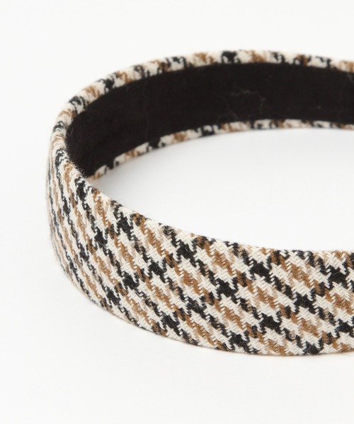 Heather（ヘザー）の「アソートカチューシャ　216268（カチューシャ・レディース・ブラック系その他/ゼブラ/チェック・ONE SIZE）」の6枚目の写真