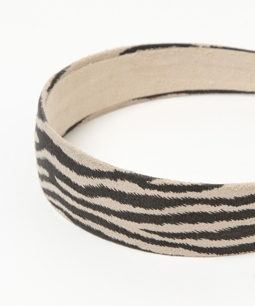 Heather（ヘザー）の「アソートカチューシャ　216268（カチューシャ・レディース・ブラック系その他/ゼブラ/チェック・ONE SIZE）」の7枚目の写真